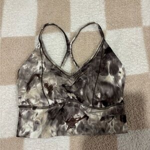 Gymshark Marble Print Sports Bra